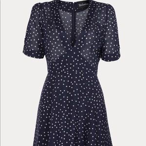 NWT Realisation Ozzie Dress Navy Star XS